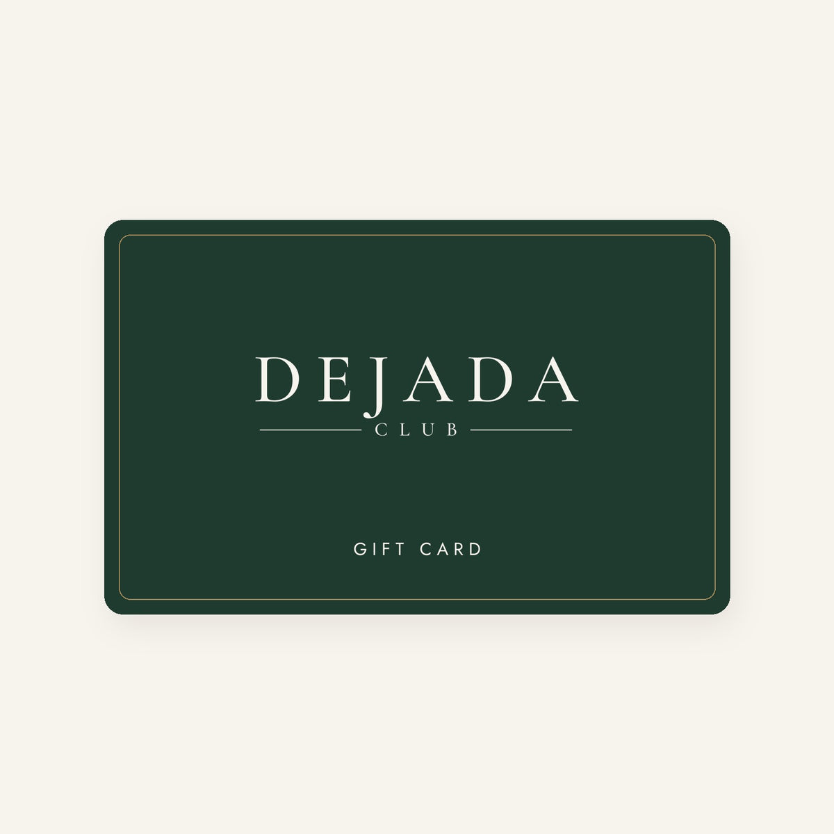 Dejada Club gift card