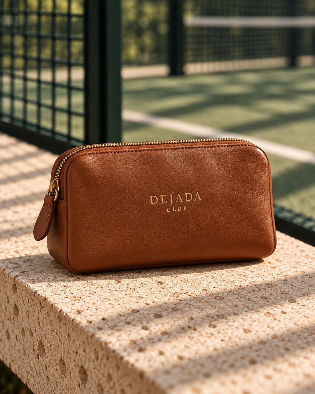 Cognac valuables pouch